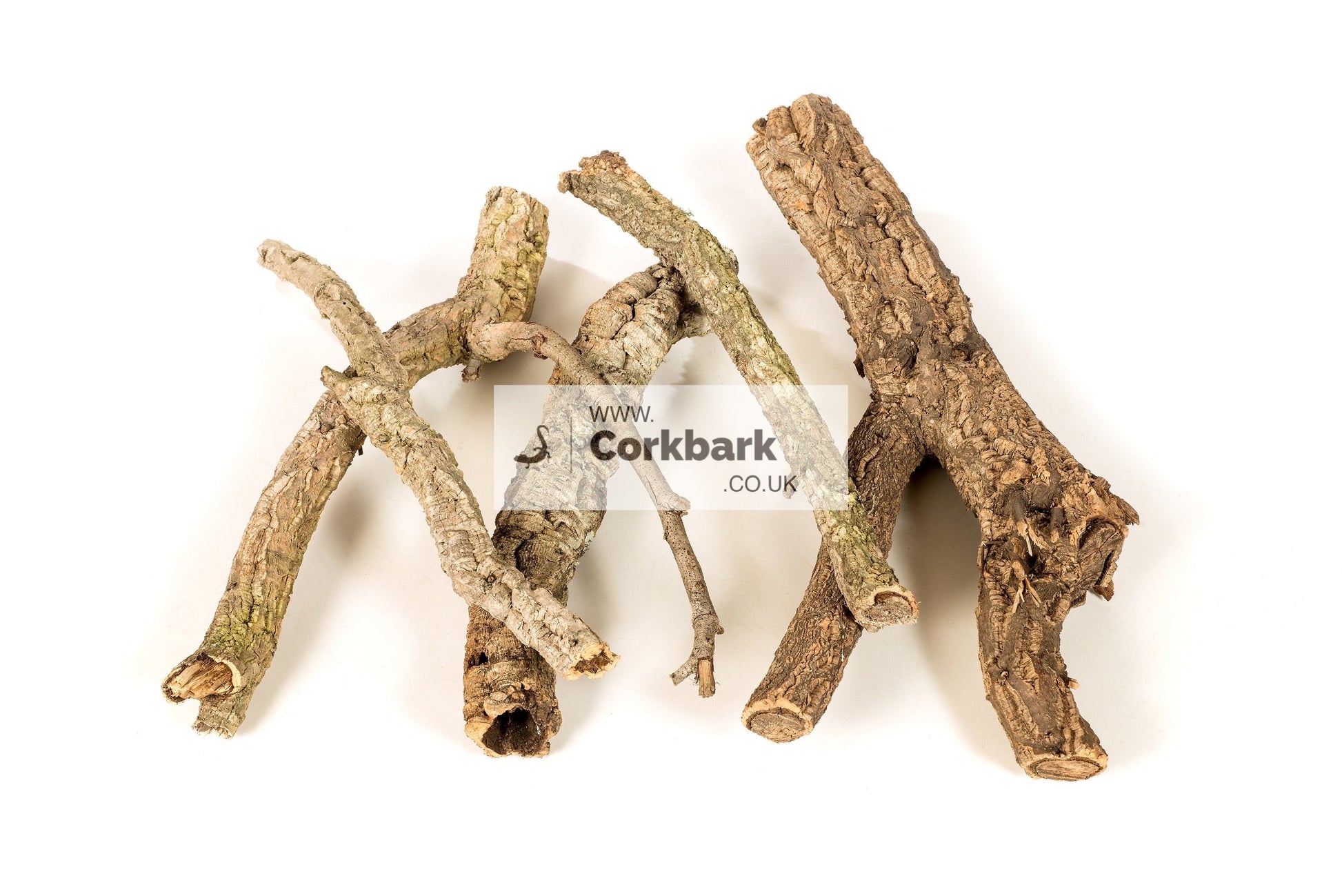 3KG Mixed Bulk Cork Bark Box (1Kg Tubes, 1KG Flats, 1KG Branches) - Corkbark UK