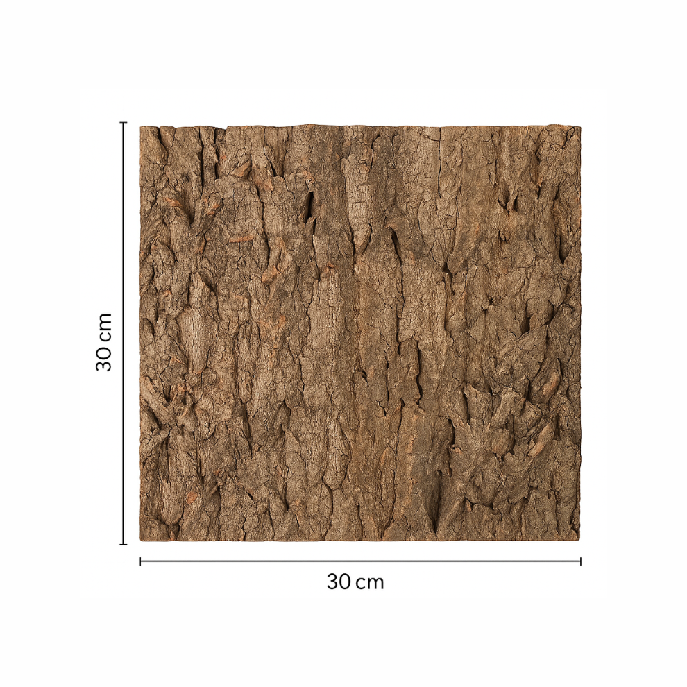 Cork Bark Panel 30cm x 30cm - Corkbark UK