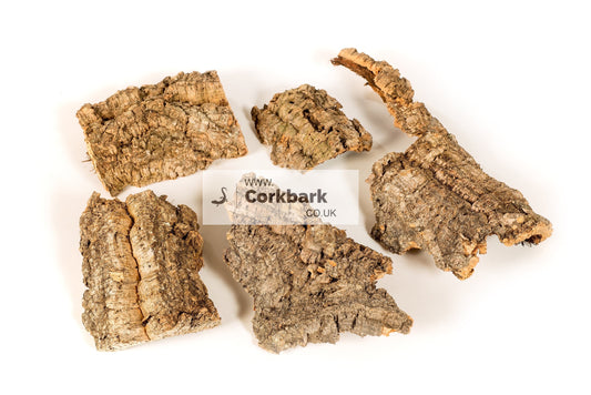 5KG Bulk Box Cork Bark Flats