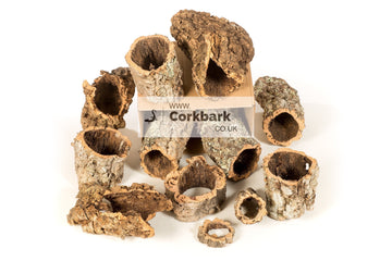 5KG Mixed Bulk Box Cork Bark Tubes